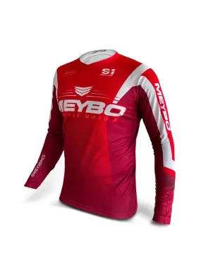 Meybo Race Jersey V6 SlimFit Red/White